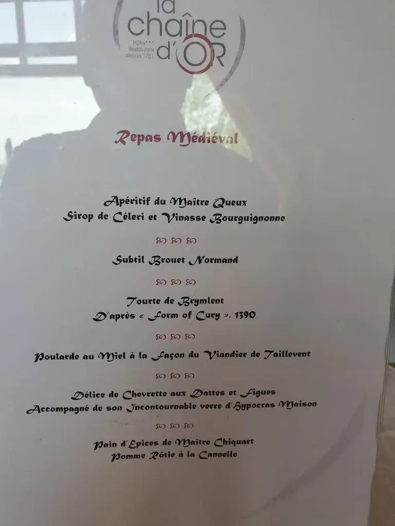 Menu_La Chaîne d'Or - Les Andelys_Andelys_image_2
