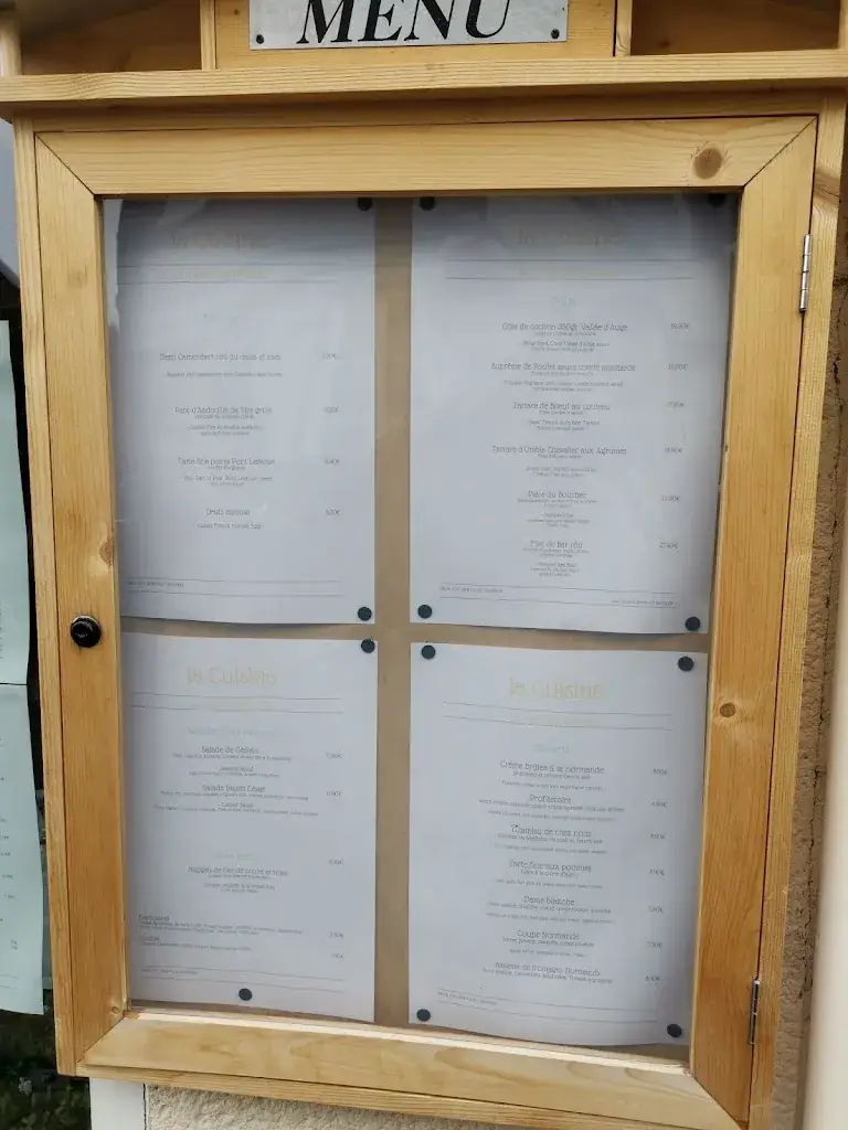 Menu_La Table Normande_Andelys_immagine_2