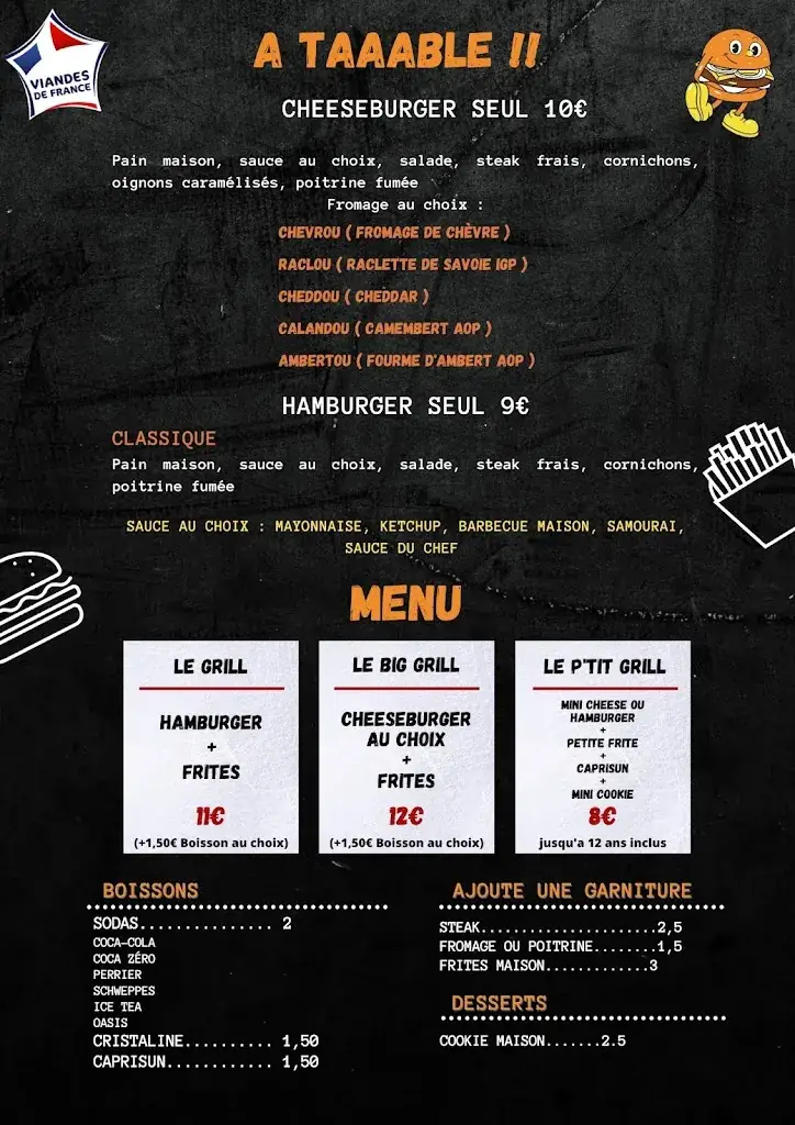 Menu_BURGER GRILL_Andelys_image_1