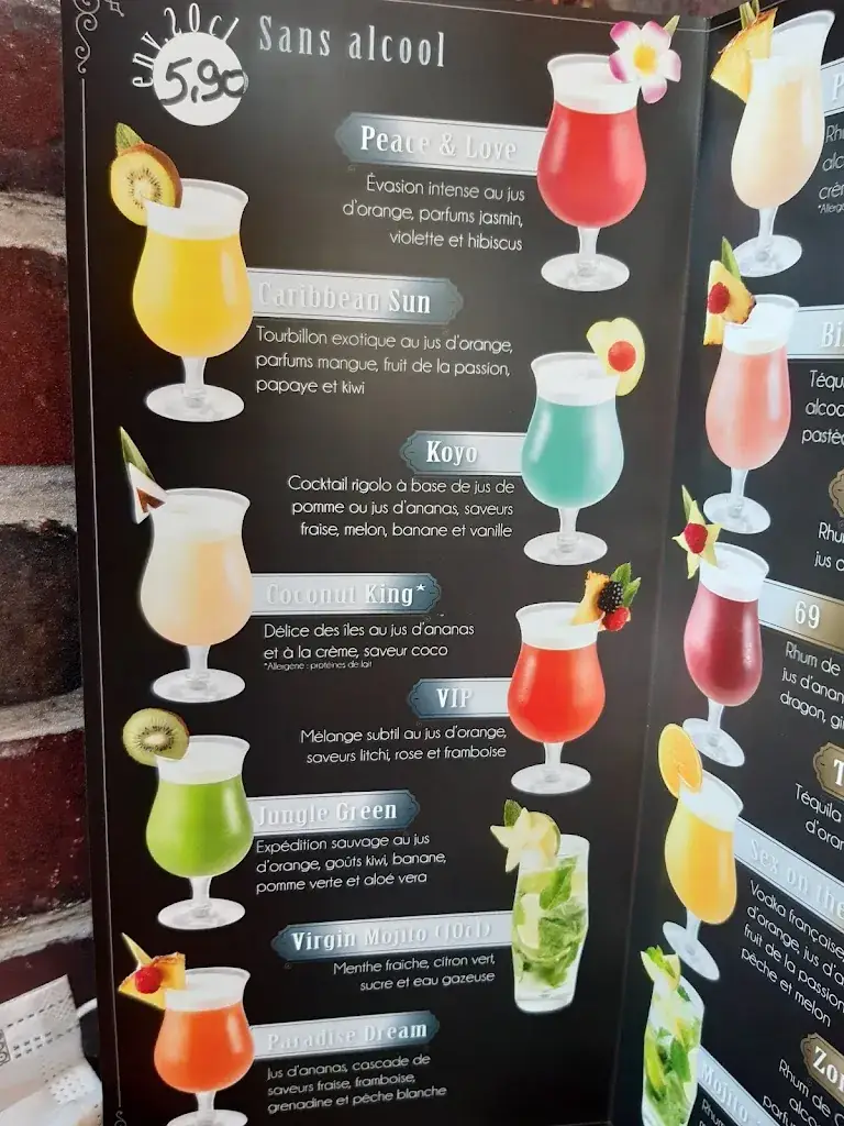 Menu_Oncle Scott’s Lisieux_Lisieux_immagine_2