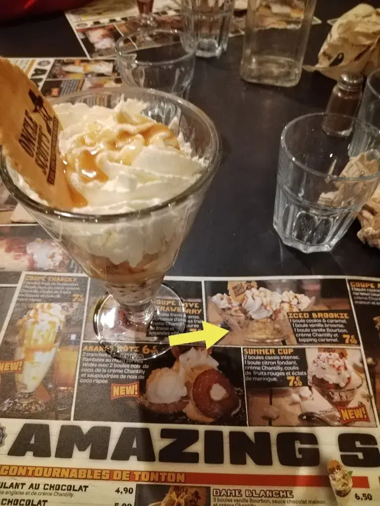 Menu_Oncle Scott’s Lisieux_Lisieux_immagine_7