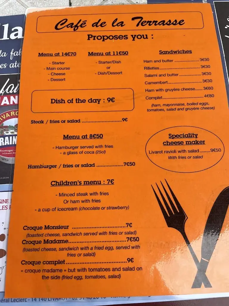 Menu_Brasserie de La Terrasse_Livarot-Pays-d'Auge_image_1