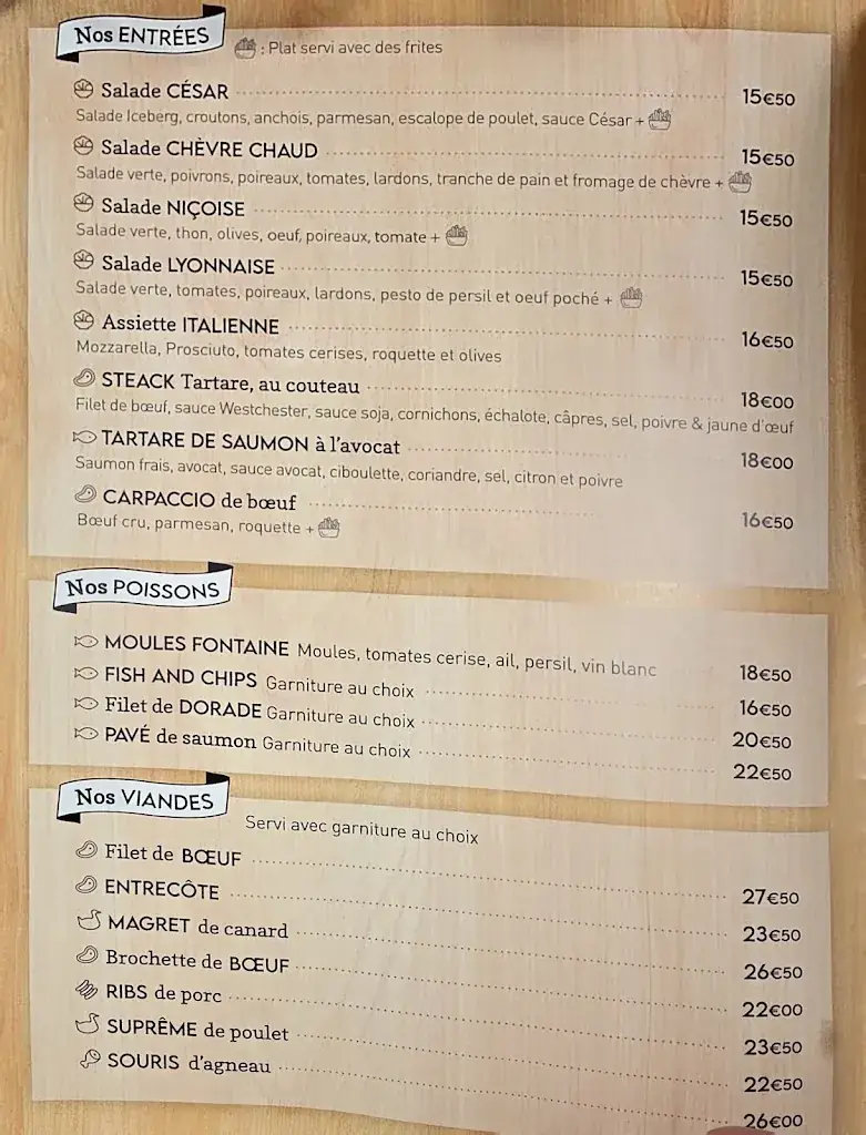 Menü_Bistrot de la Fontaine_Hauteville_Bild_1