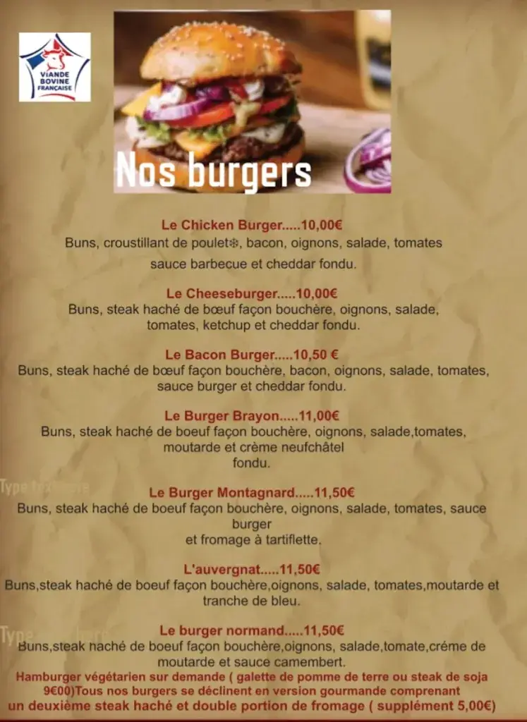 Menu_Brasserie Café de la place_Londinières_image_2