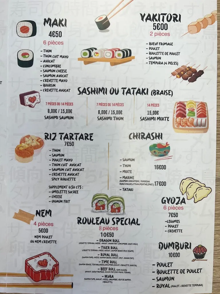 Menu_Sushi Time Lillebonne_Lillebonne_image_4