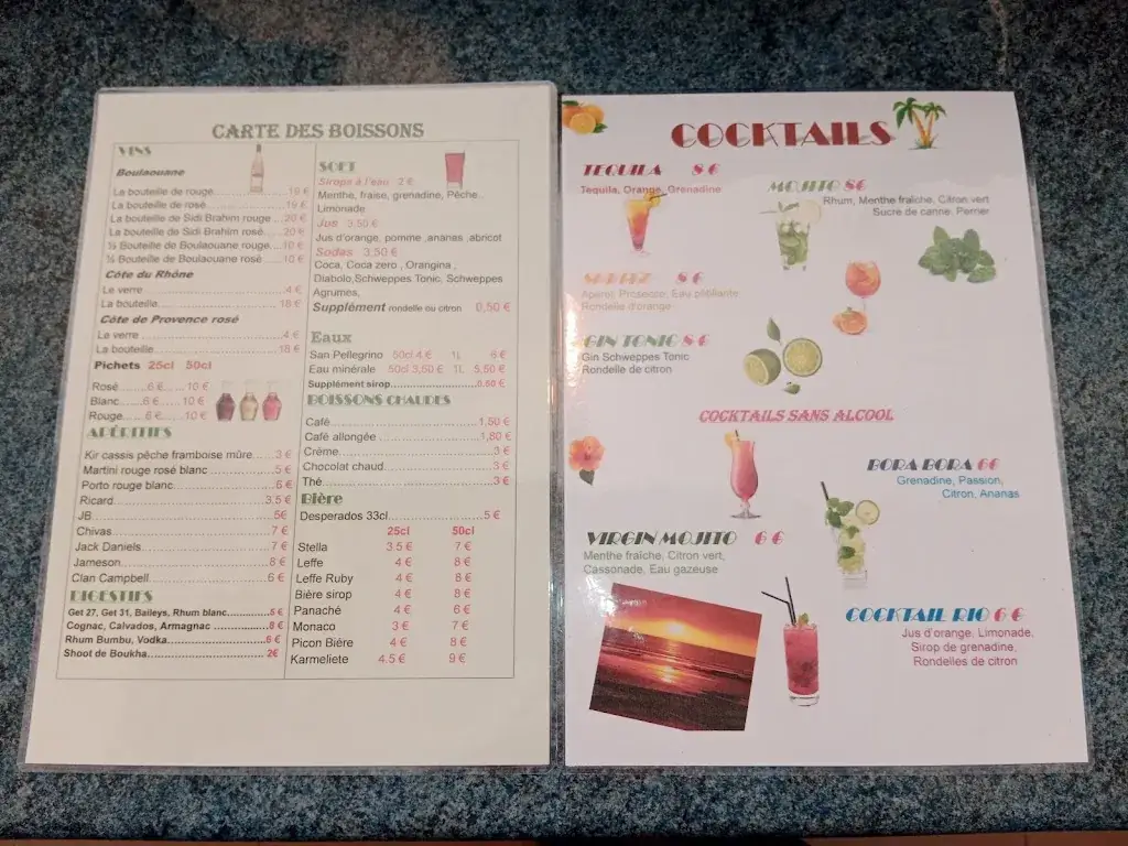 Menu_L'esplanade de bagnoles_Normandie_image_1