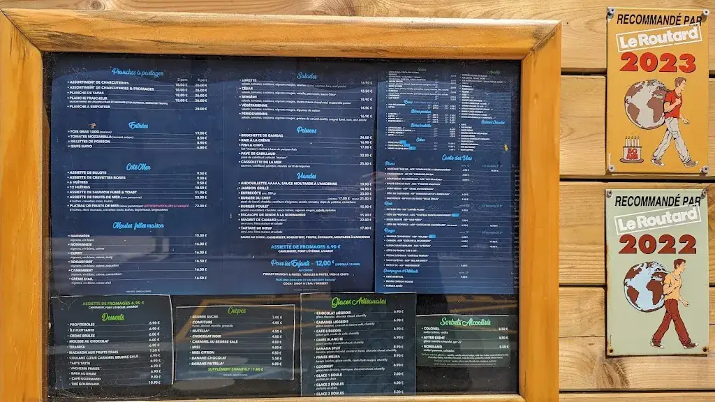 Menu_Les Terrasses du mini golf_Luc-sur-Mer_image_2