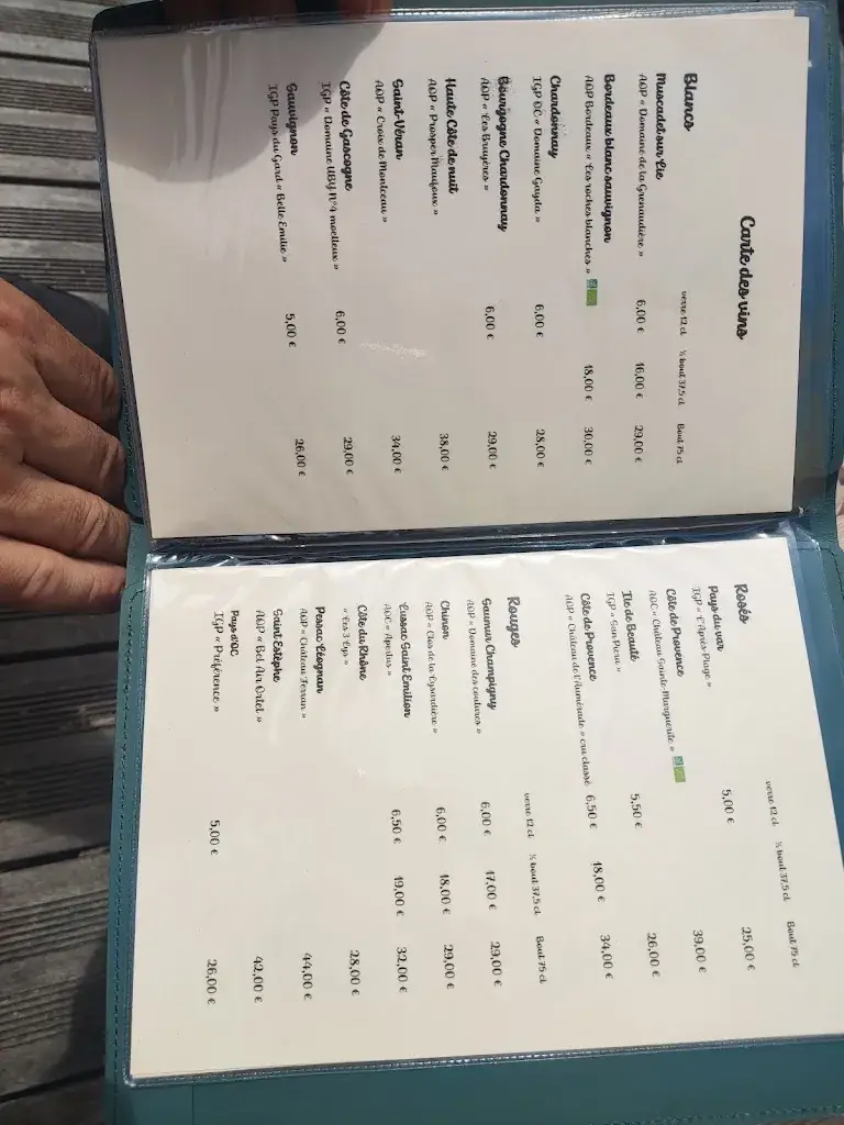 Menu_Les Terrasses du mini golf_Luc-sur-Mer_image_4