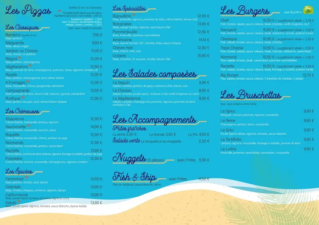 Menu_La Cabana_Luc-sur-Mer_image_2