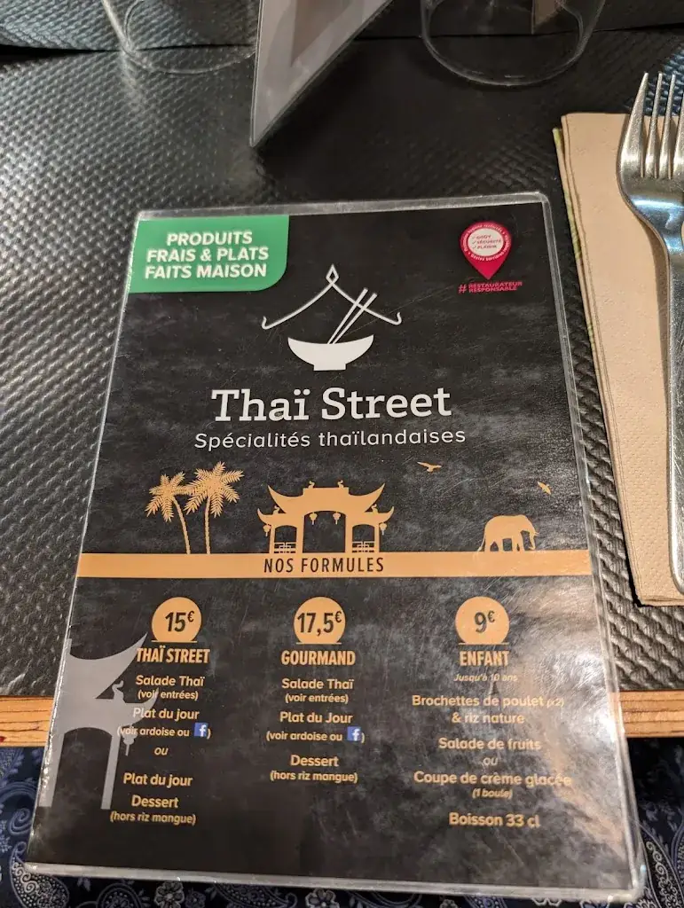 Menu_Thaï Street_Louviers_image_2