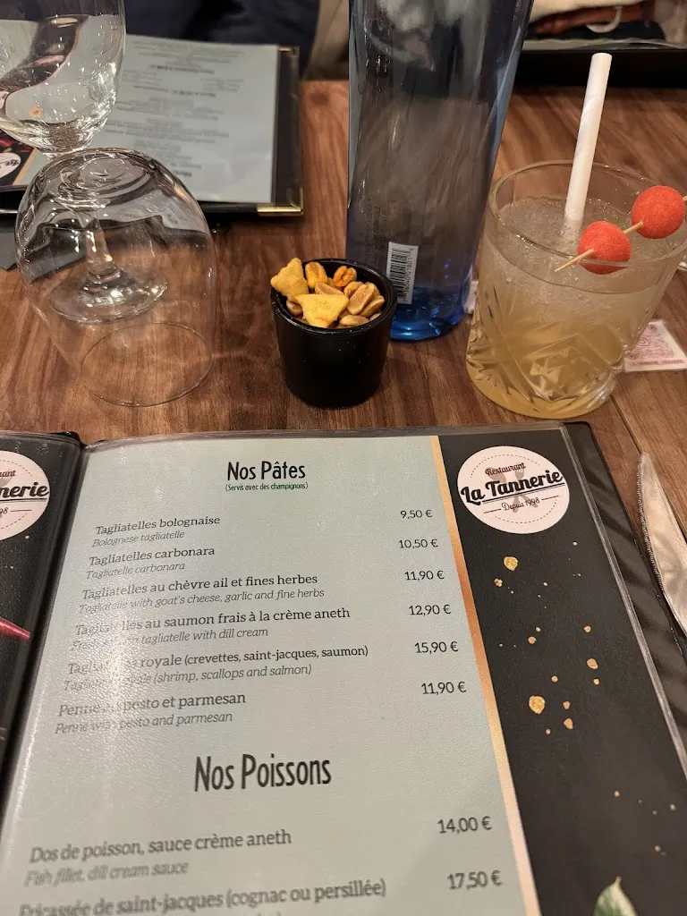 Menu_Restaurant La Tannerie_Louviers_image_2