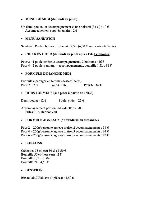 Menu_LA TERASSE DU CHAMP DE VILLE_Louviers_image_1