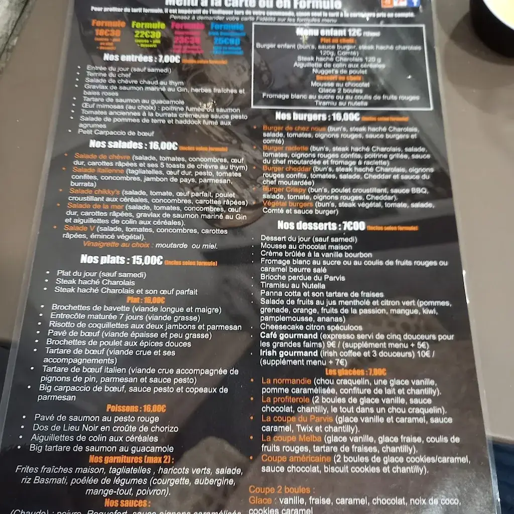 Menu_Brasserie le Parvis_Louviers_image_3