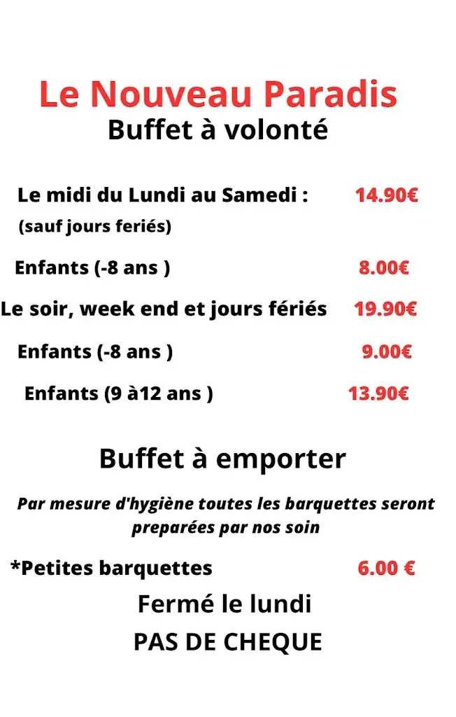 Menu_Le nouveau paradis_Montluçon_image_1