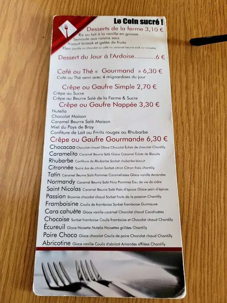 Menu_Les Tables de la Gare_Neufchâtel-en-Bray_image_1