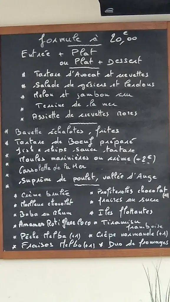 Menu_Brasserie du Village / Café du Village_Merville-Franceville-Plage_image_1