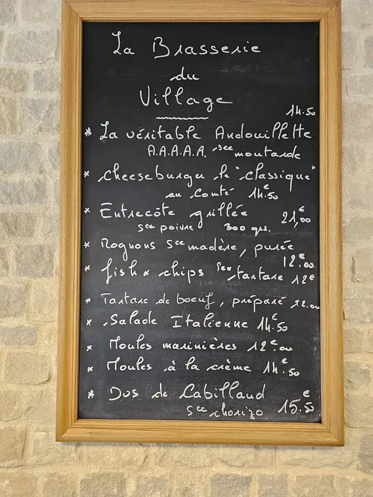 Menu_Brasserie du Village / Café du Village_Merville-Franceville-Plage_image_4
