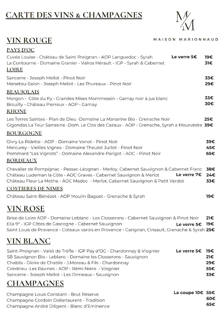 Menu_Maison Marionnaud_Mortagne-au-Perche_image_1