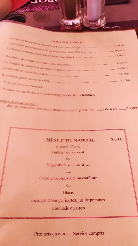 Menu_Crêperie-Grillades Le Madélo_Picauville_image_1