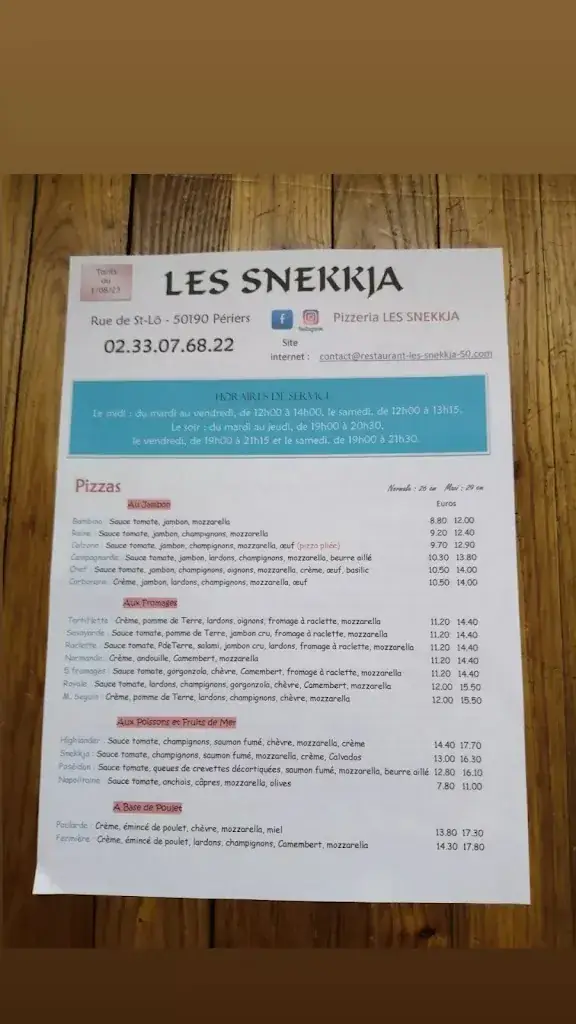 Menü_Les Snekkja_Périers_Bild_3