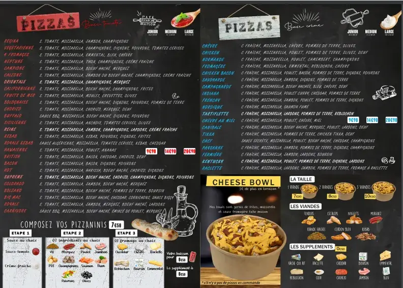 Menu_Presto Pizza_Oissel_image_1