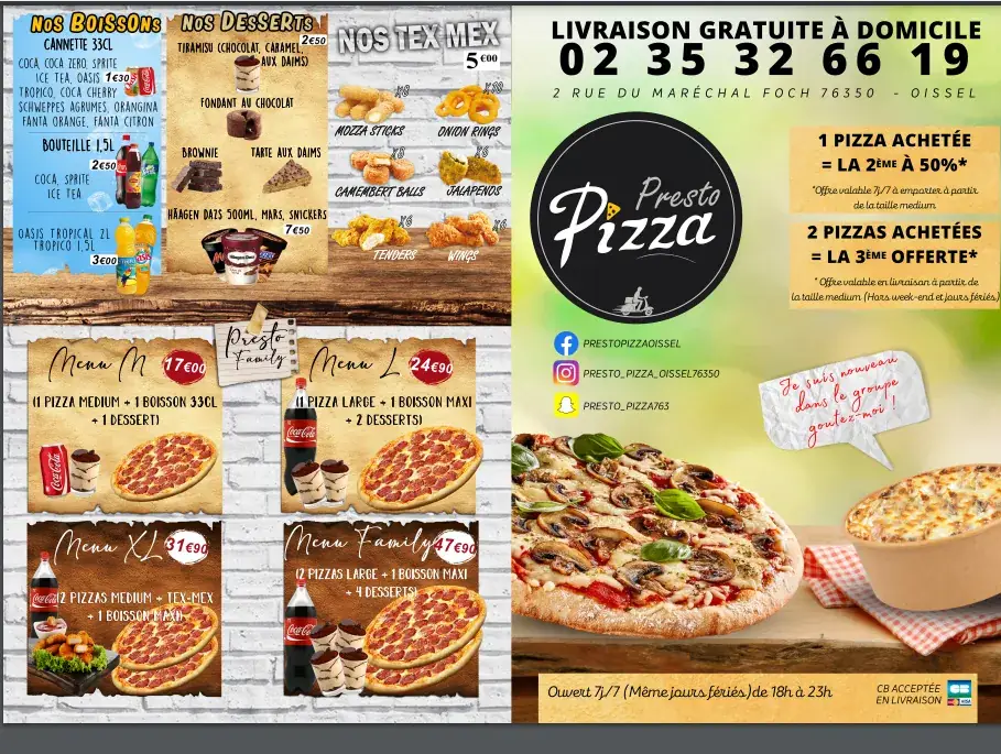 Menu_Presto Pizza_Oissel_image_2