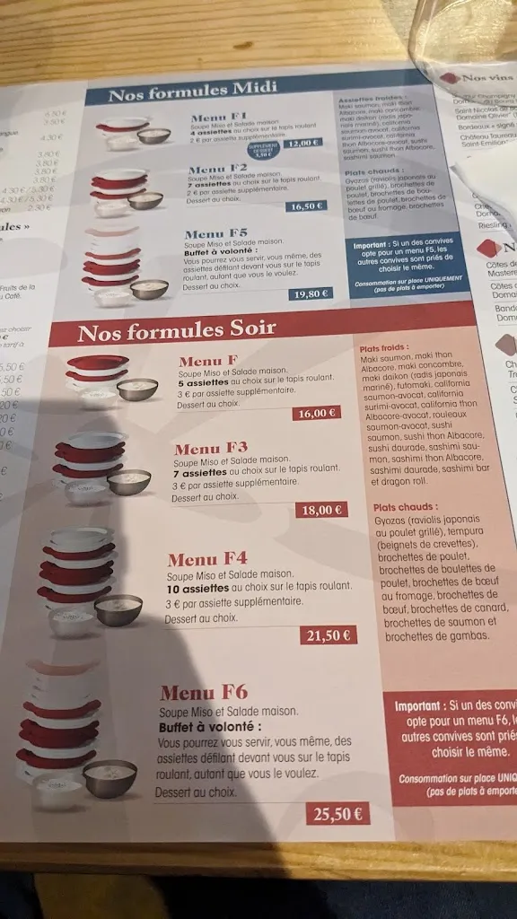 Menu_Fujiya Sushi I Buffet à volonté_Tourville-la-Rivière_image_2