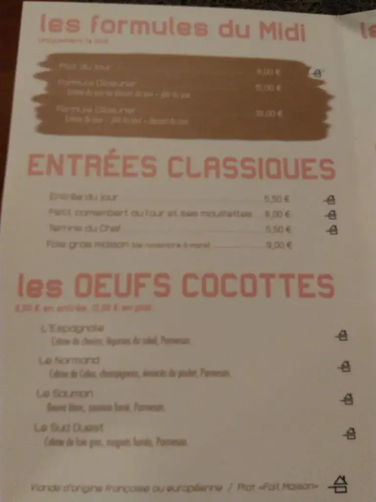 Menü_Le Chantaco_Pont-Audemer_Bild_1