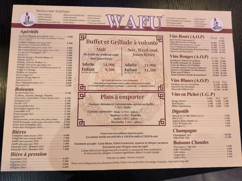 Menu_WAFU Restaurant_Pont-Audemer_immagine_3