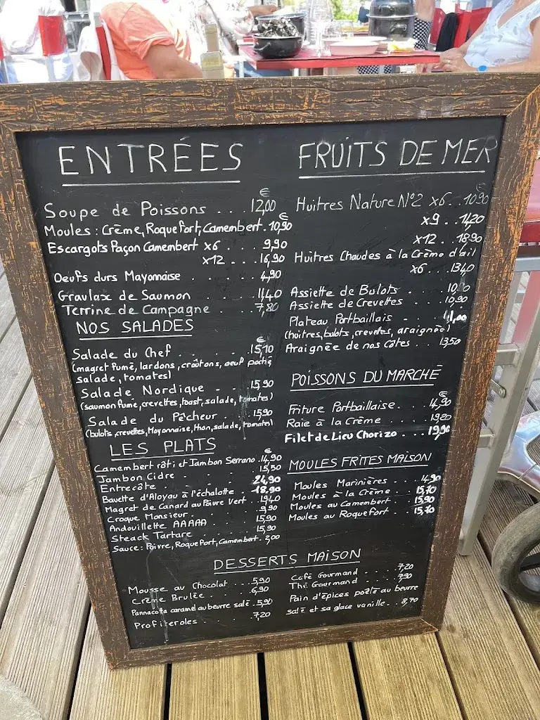 Menu_RESTAURANT AU RENDEZ-VOUS DES PECHEURS_Port-Bail-sur-Mer_image_2