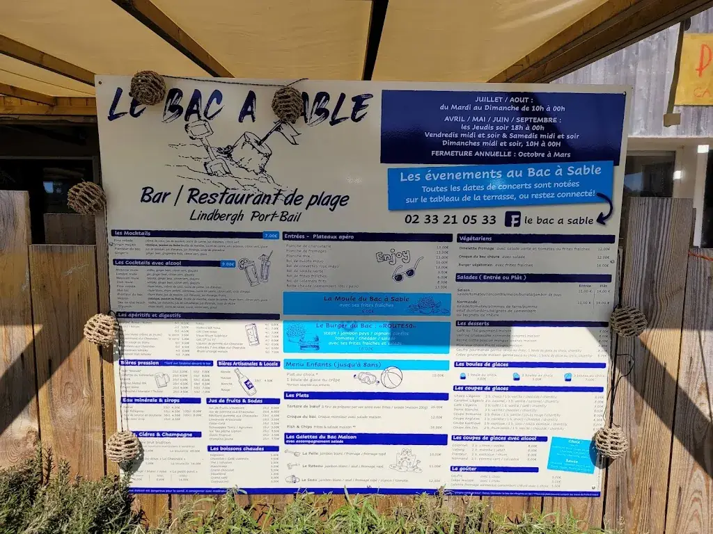 Menu_Le Bac A Sable_Port-Bail-sur-Mer_image_2