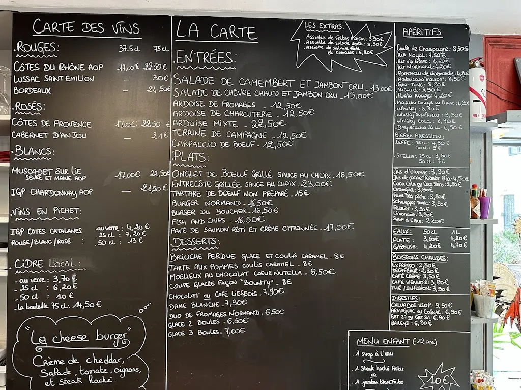 Menu_La Côte de Port_Port-en-Bessin-Huppain_image_1