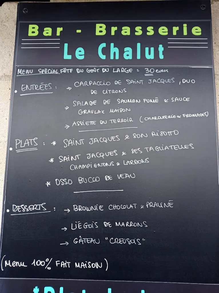 sandra chartier_Restaurant Le Chalut de Port en Bessin_Port-en-Bessin-Huppain_Bewertung