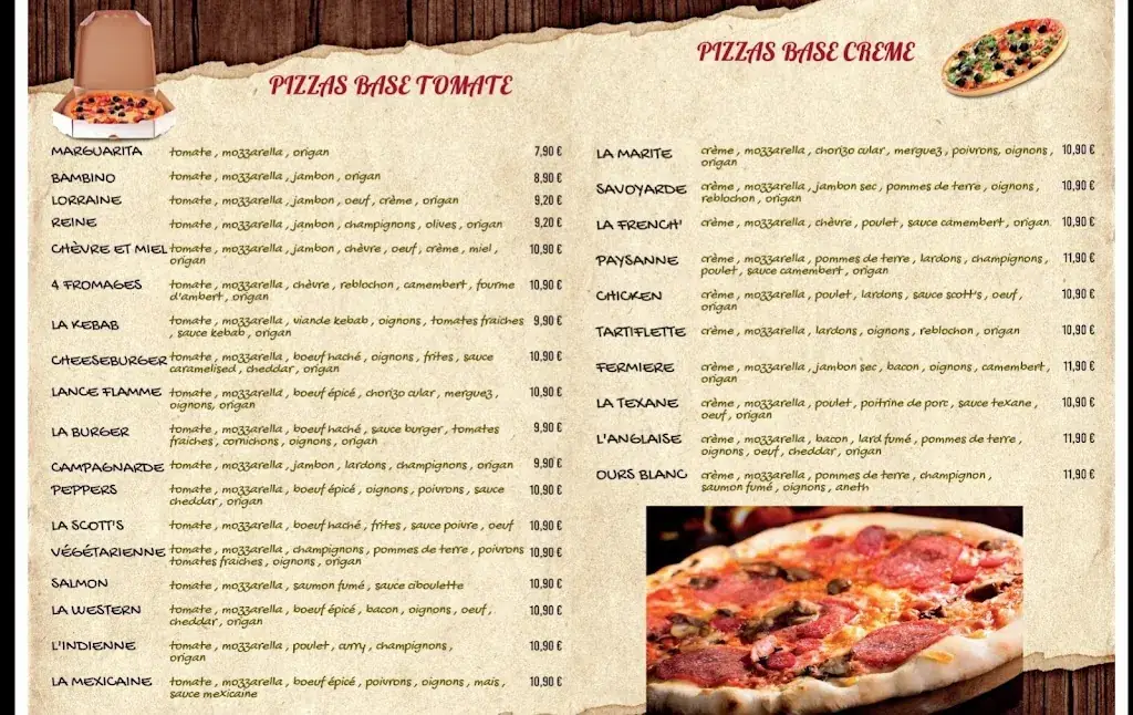 Menü_Oncle Scott's_Cherbourg-en-Cotentin_Bild_1