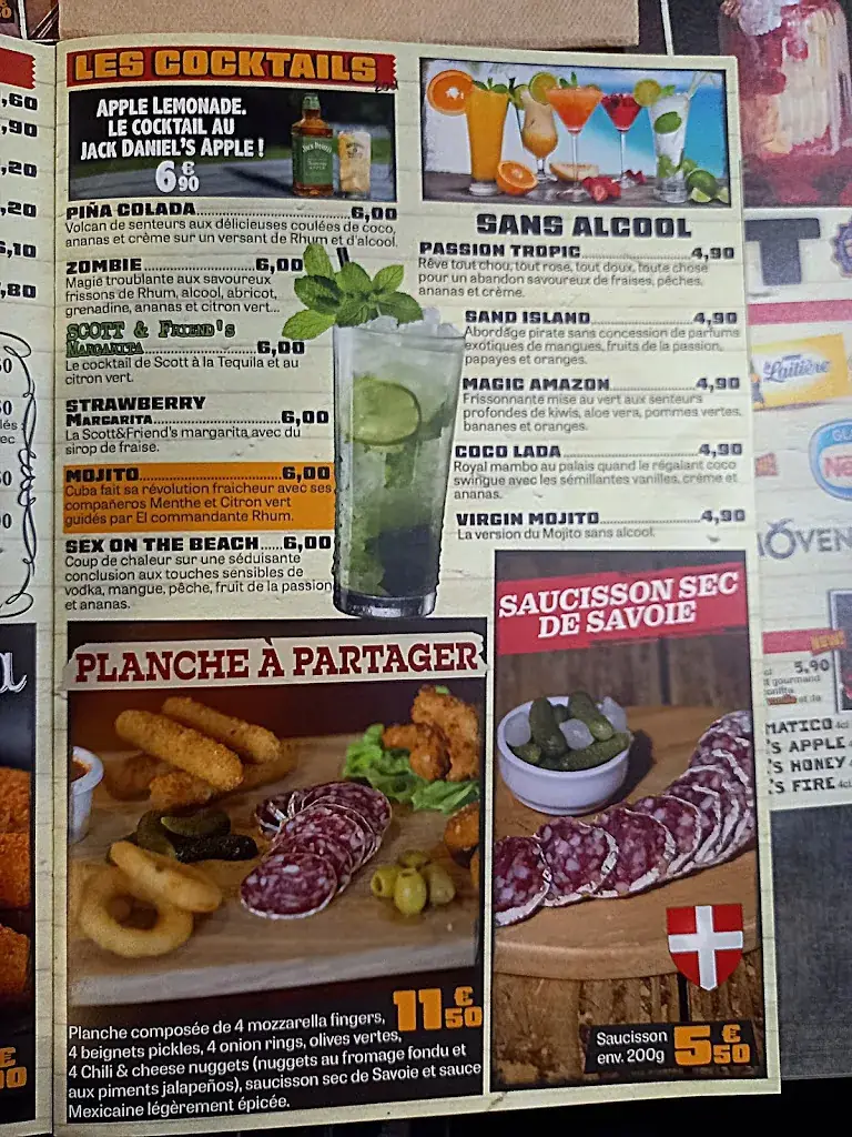 Menü_Oncle Scott's_Cherbourg-en-Cotentin_Bild_2