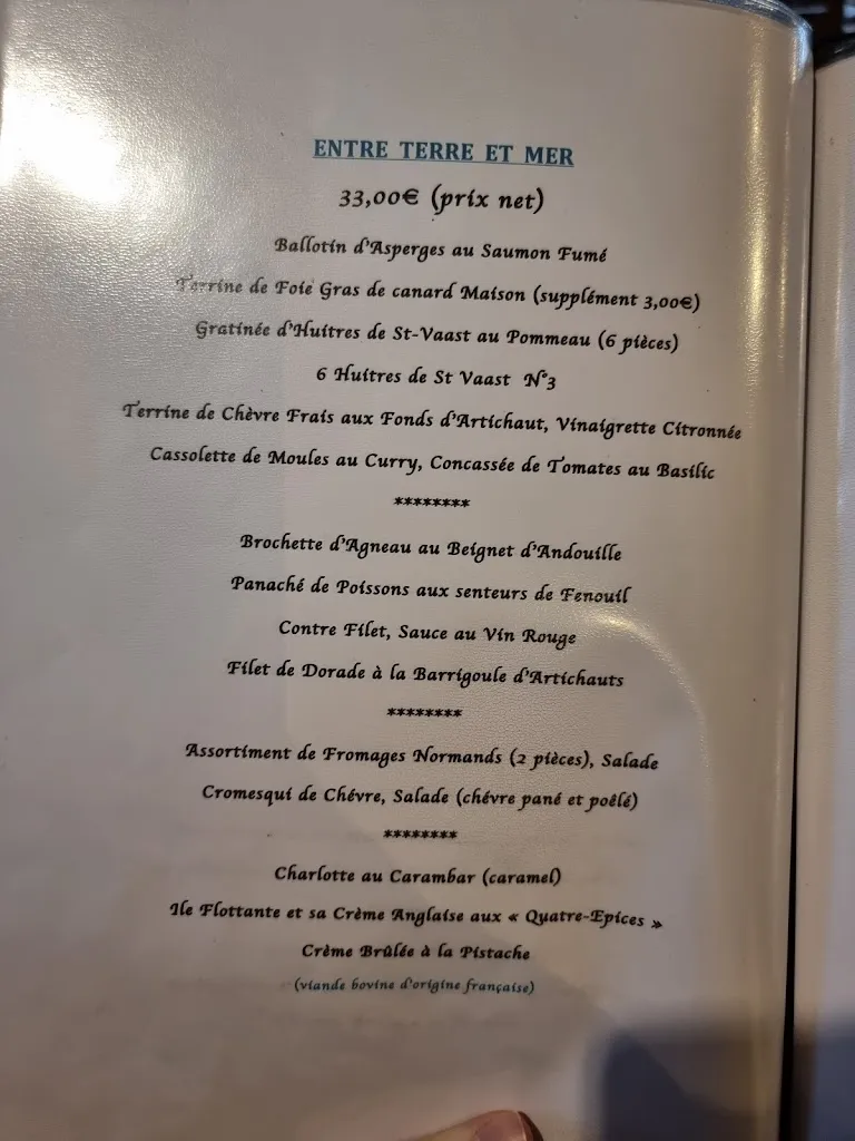 Menu_La Chaumière_Quettehou_image_4