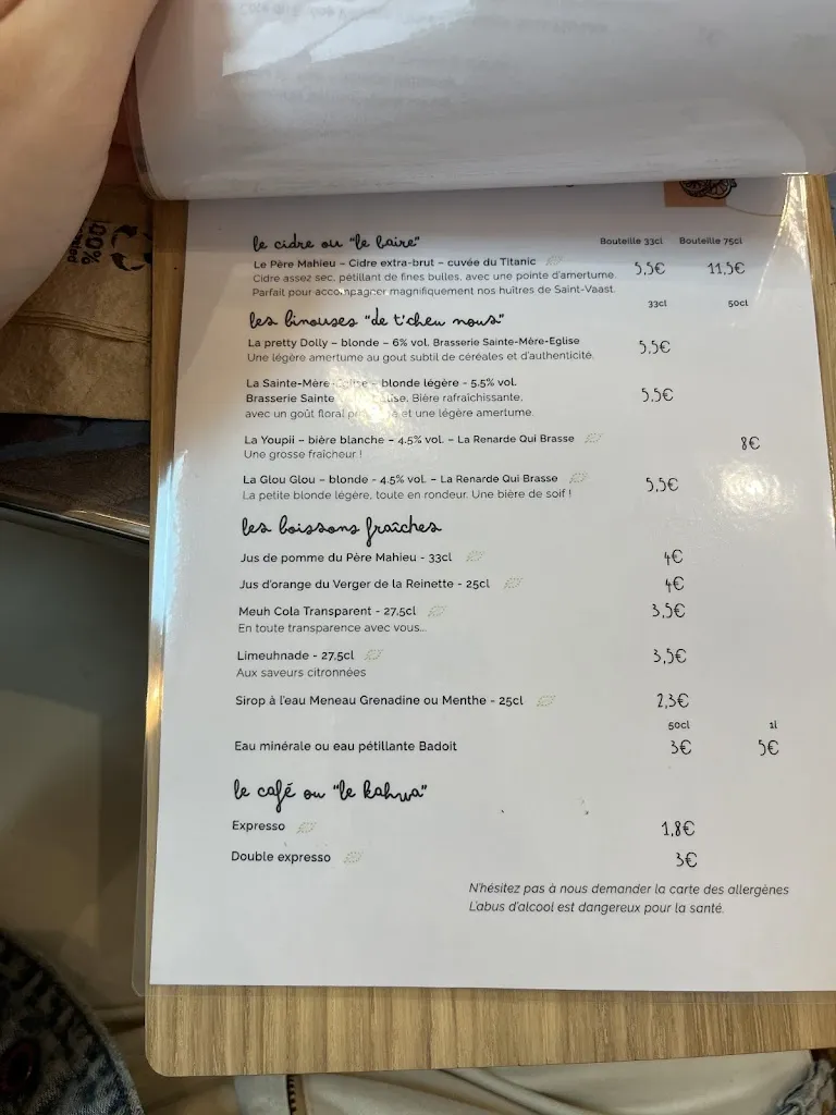 Menu_L'ître, repère iodé_Saint-Vaast-la-Hougue_image_1