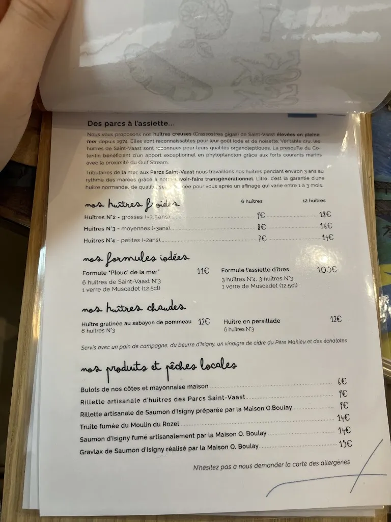 Menu_L'ître, repère iodé_Saint-Vaast-la-Hougue_image_4