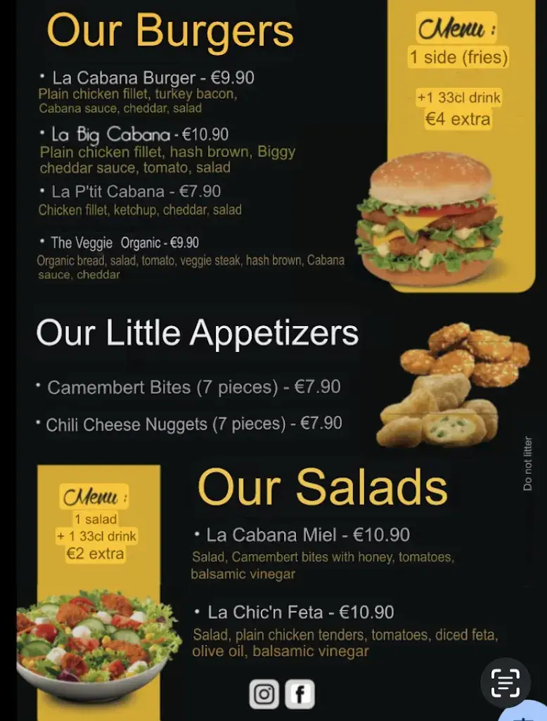 Menu_CHICKEN CABANA :Croquez, savourez, recommencez !_Pontorson_image_1