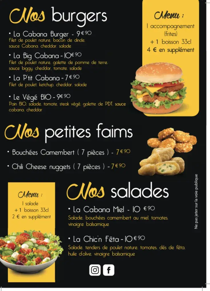 Menu_CHICKEN CABANA :Croquez, savourez, recommencez !_Pontorson_image_3