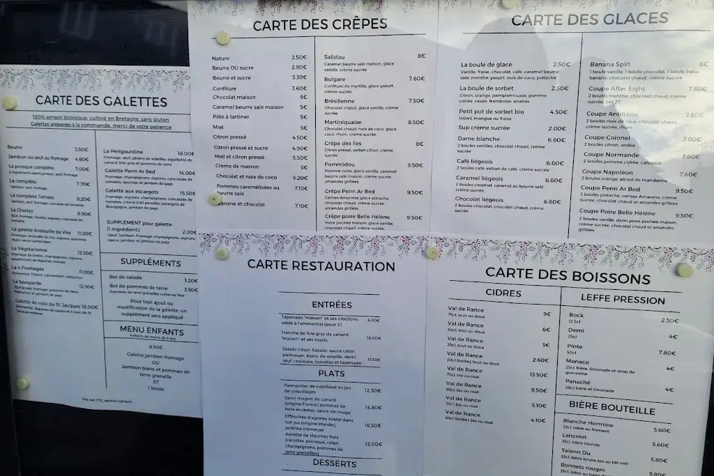 Menu_CREPES ET GLACES_Pontorson_image_1