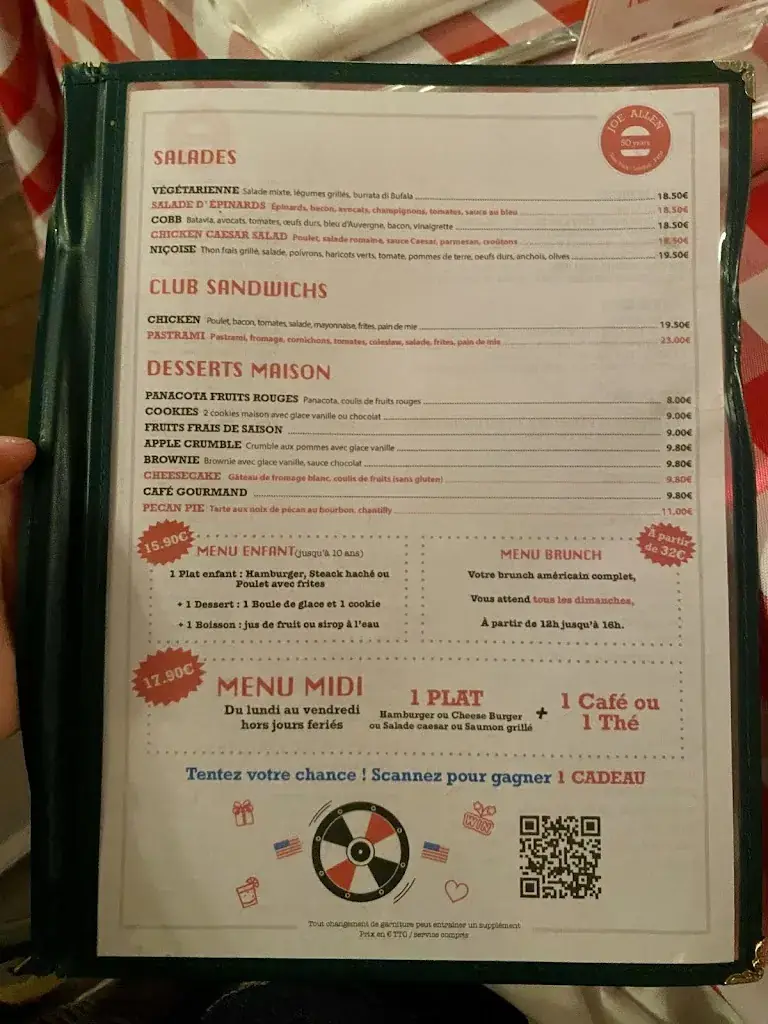 Menu_Joe Allen_Paris_image_2