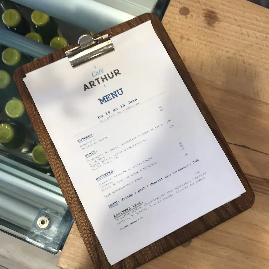 Menu_Café Arthur_Guilherand-Granges_image_1