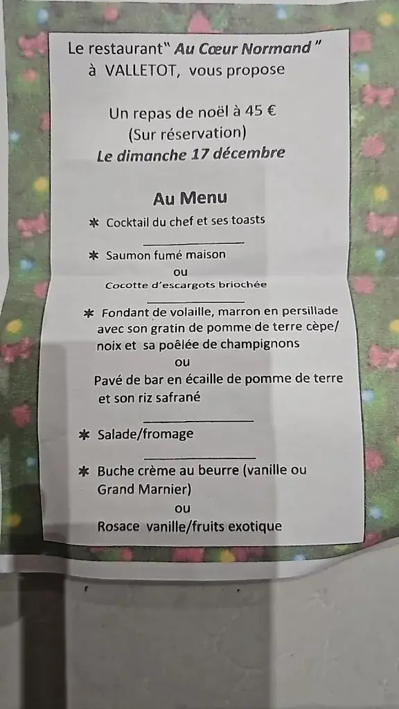 Menu_Le Coeur Normand_Valletot_image_2