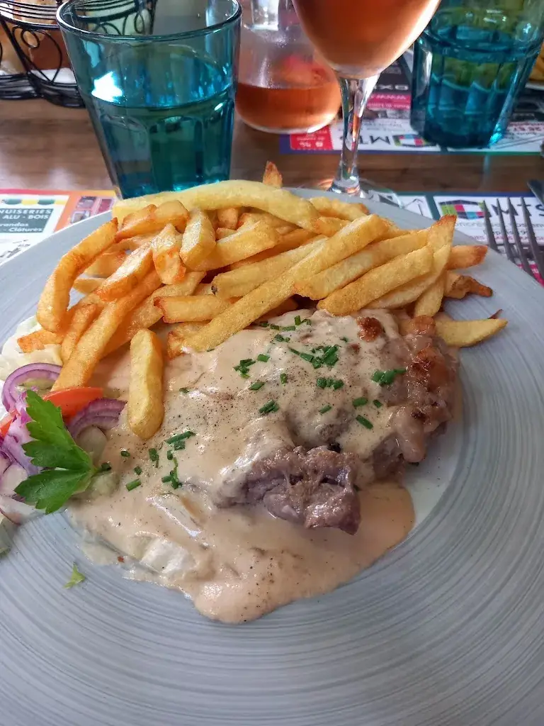 L'Orange Bleue restaurant in Rougemontiers