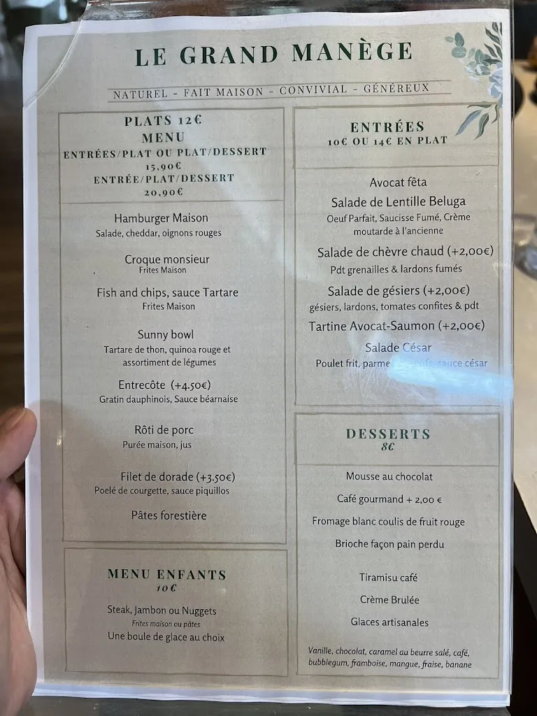 Menu_Le bistrot du Grand Manège Deauville - Saint-Arnoult_Saint-Arnoult_immagine_2