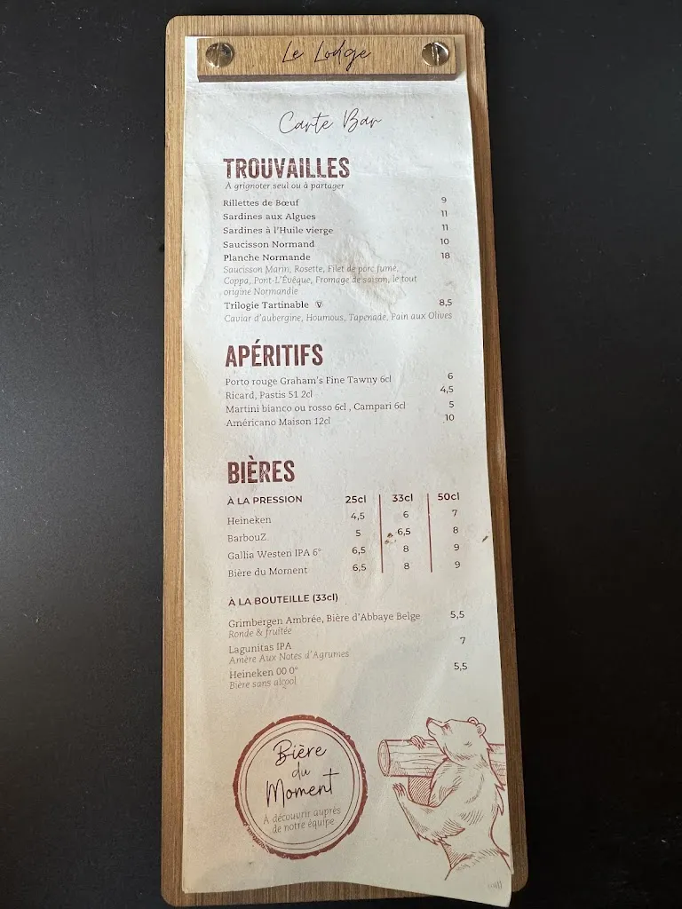 Menu_Le Lodge Restaurant_76800_image_3