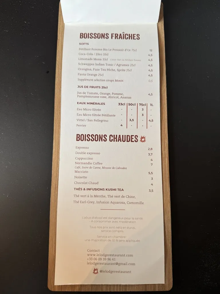 Menu_Le Lodge Restaurant_76800_image_4