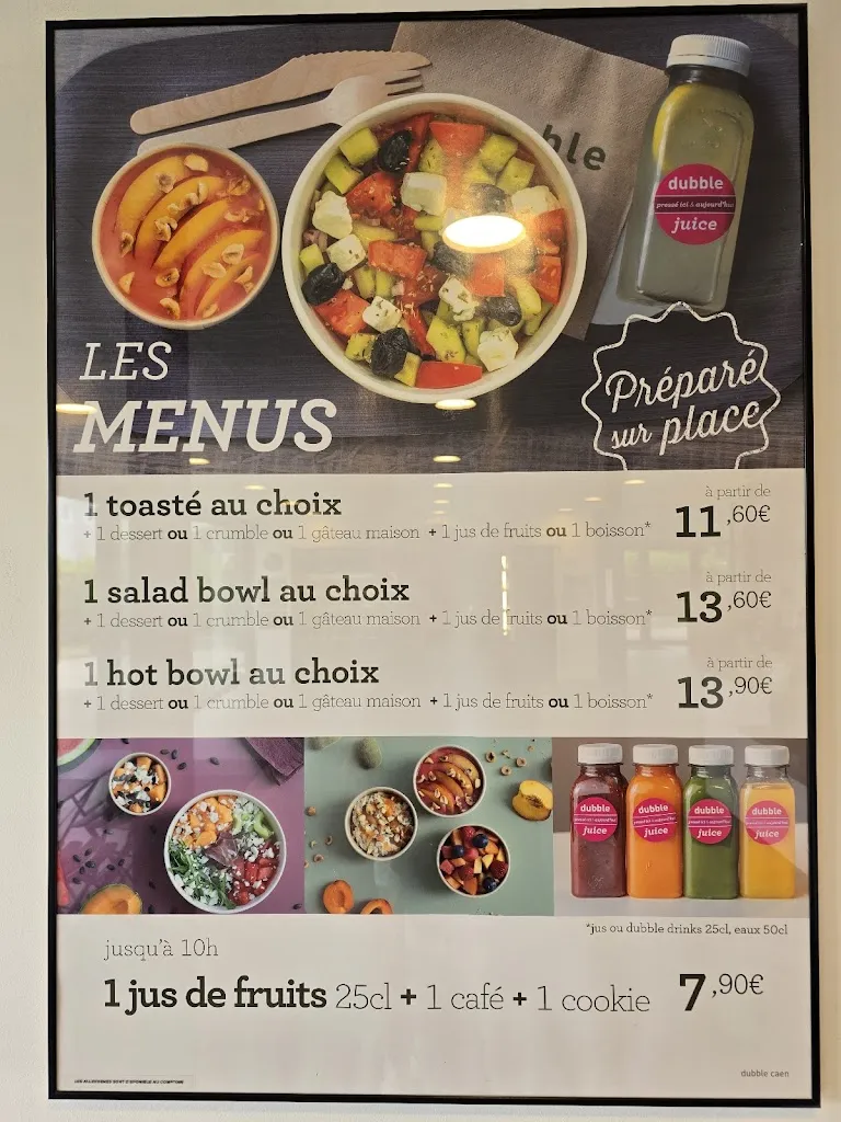 Menu_Dubble Caen Saint-Contest_Saint-Contest_image_2