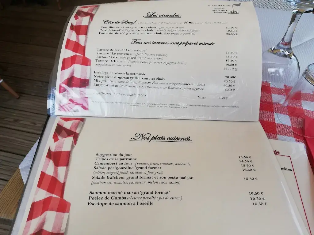 Menu_Les Saveurs d'Antan_Saint-Gatien-des-Bois_image_1